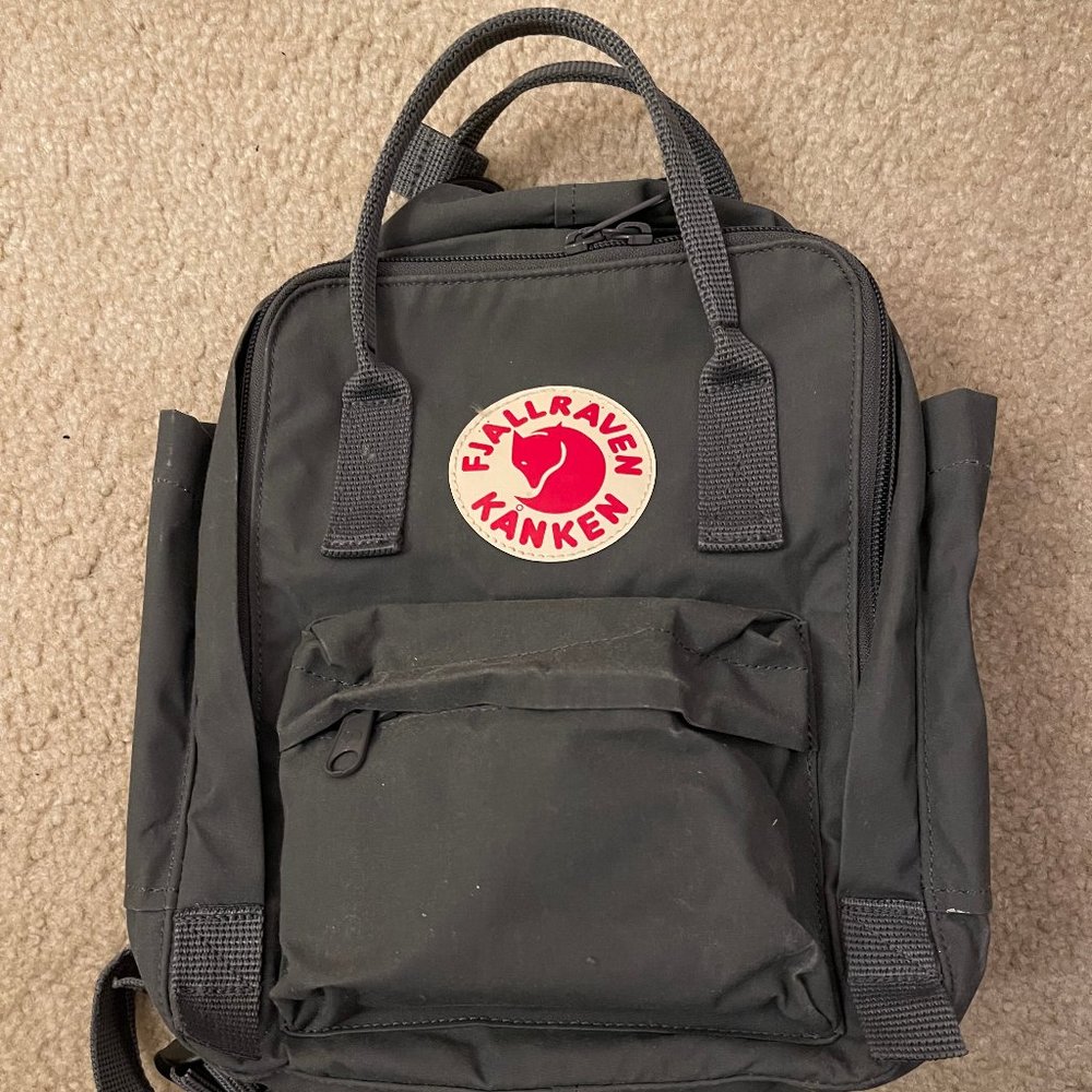 Fjallraven Kanken Mini Backpack - Gray